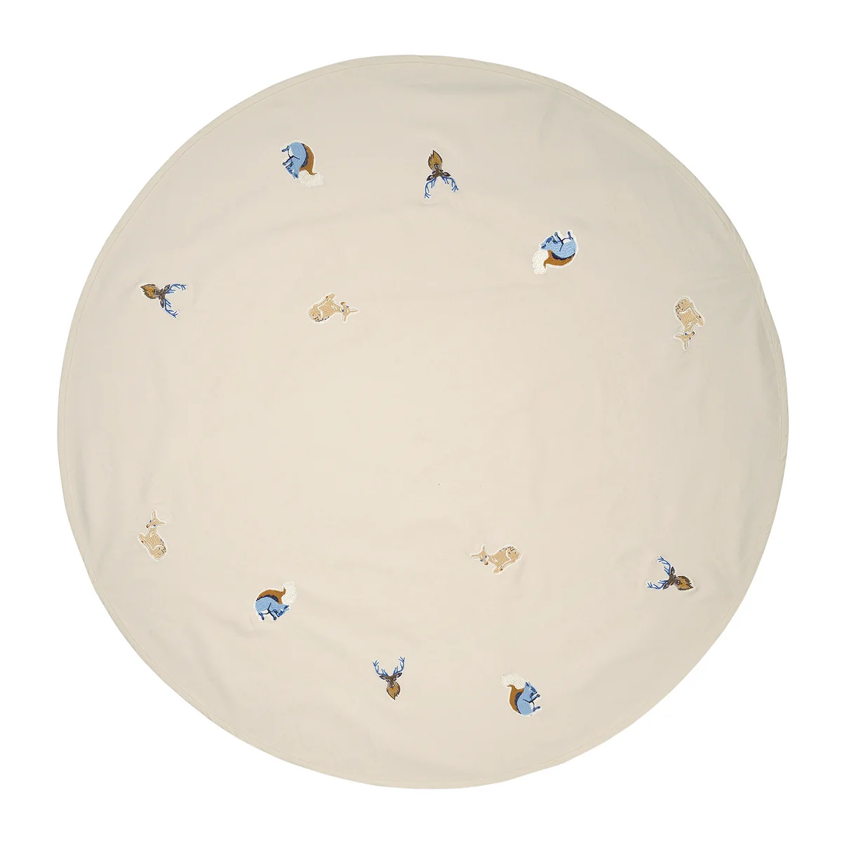 Broste Copenhagen - Deer Weihnachtsbaumdecke, Ø 120 cm, warm beige