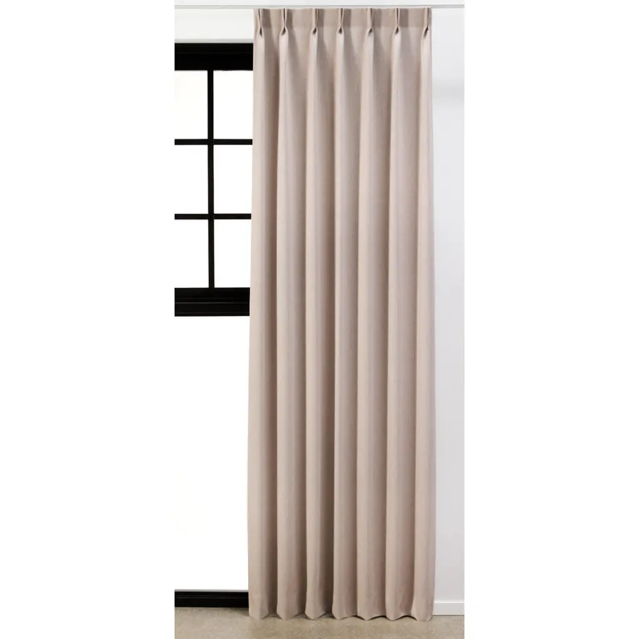 Kwantum Vouwgordijnen | Gordijn Levi  Beige