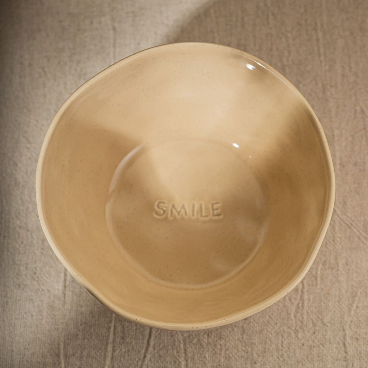 Miska ISERNIA beżowa 18 cm
