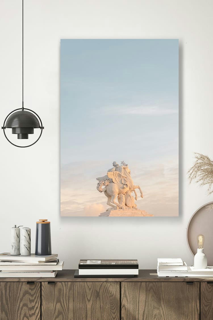 HÉROS PASTEL - Photographie d'art de Laura Sanchez 30x45 cm sur plexi