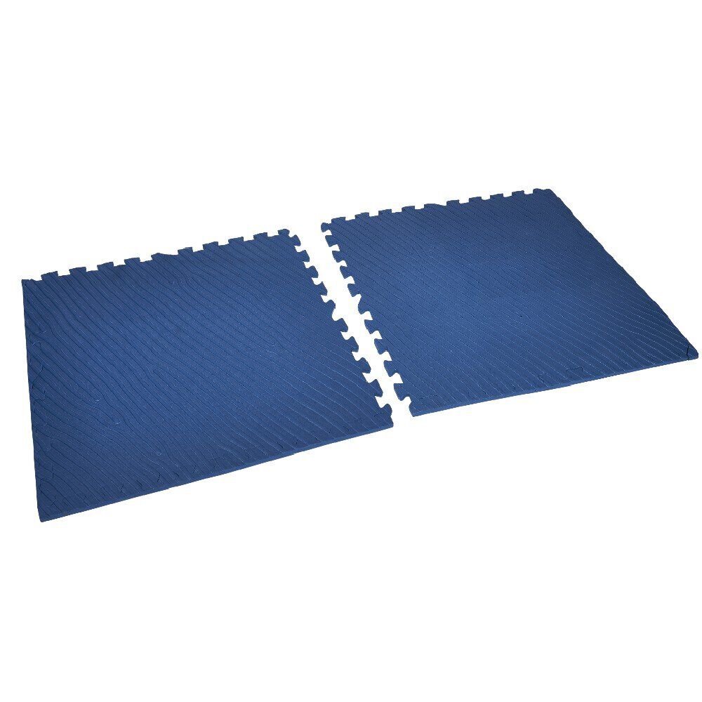 Dalle de protection piscine et spa mousse bleu x4