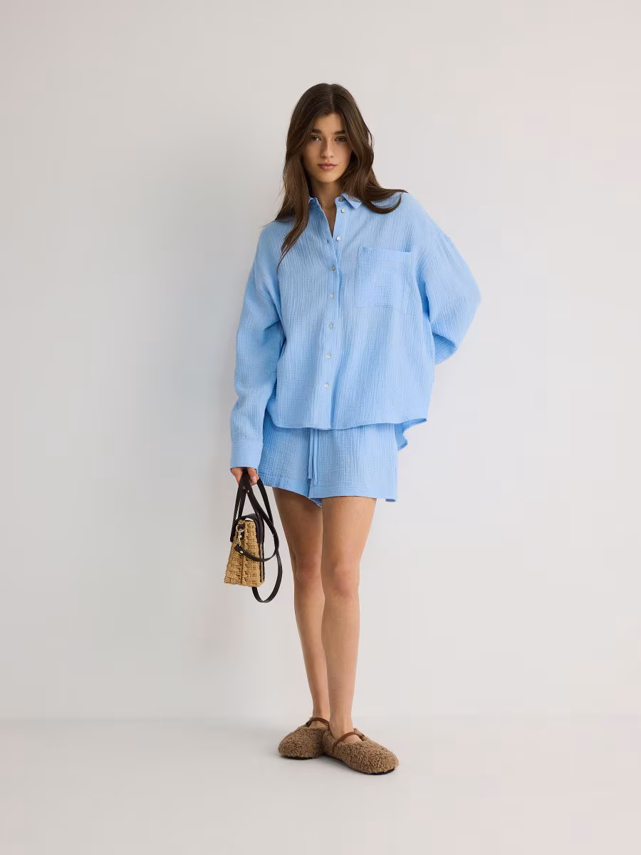 Muslin Cotton Shirt