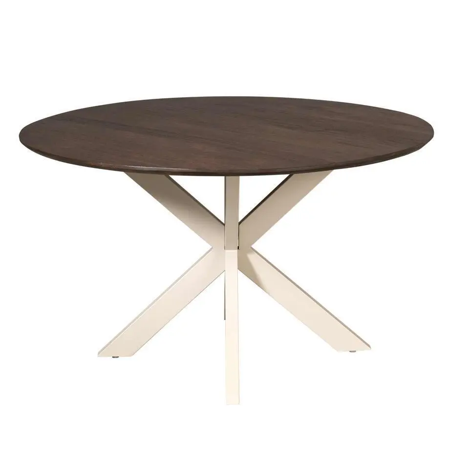Starfurn - Eettafel Madison - Bruin - 130x130x76 cm