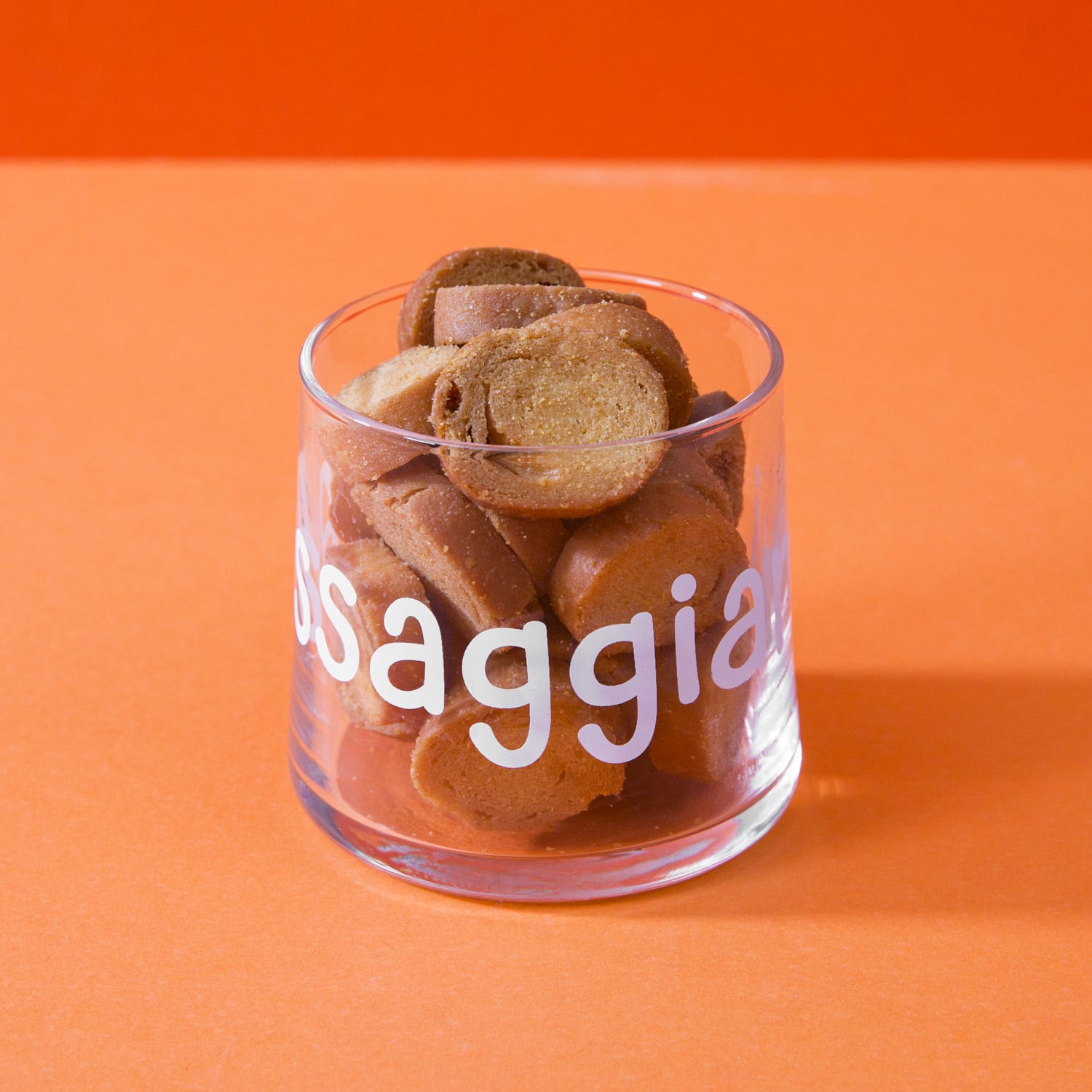 Coppetta vetro scritta Assaggiami 220 ml