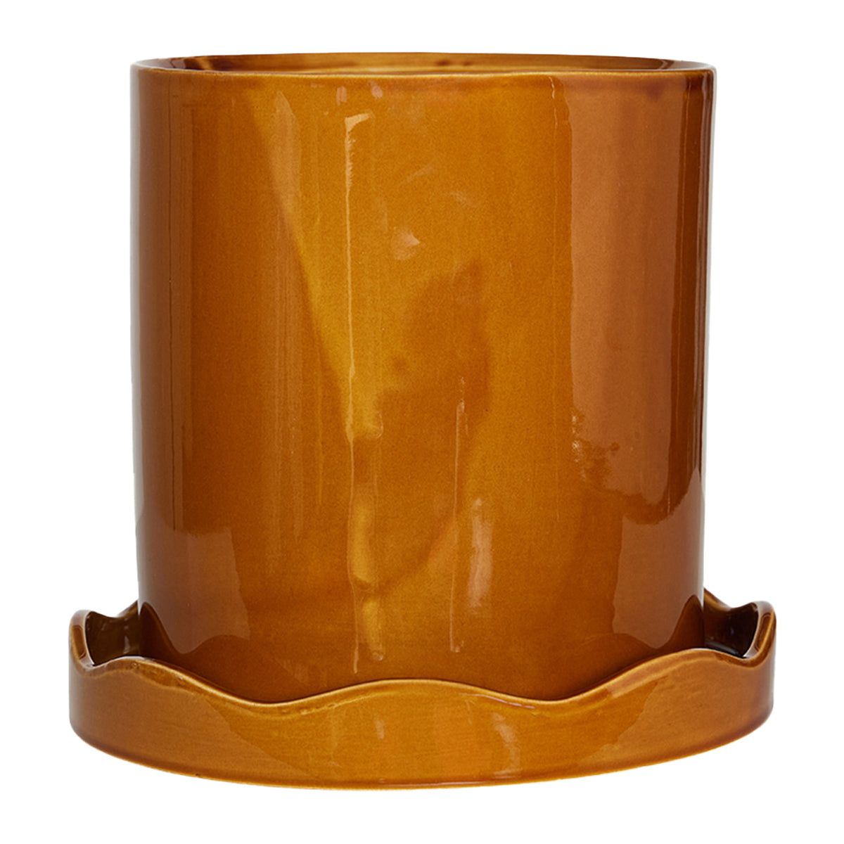 OYOY Living Nami Bloempot Ø 27 cm - Amber