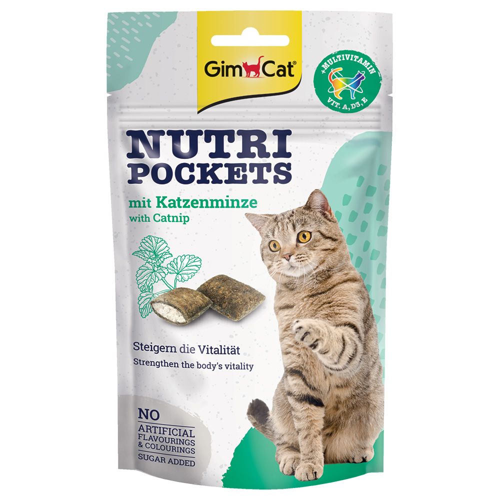 GimCat Catnip Nutri Pockets