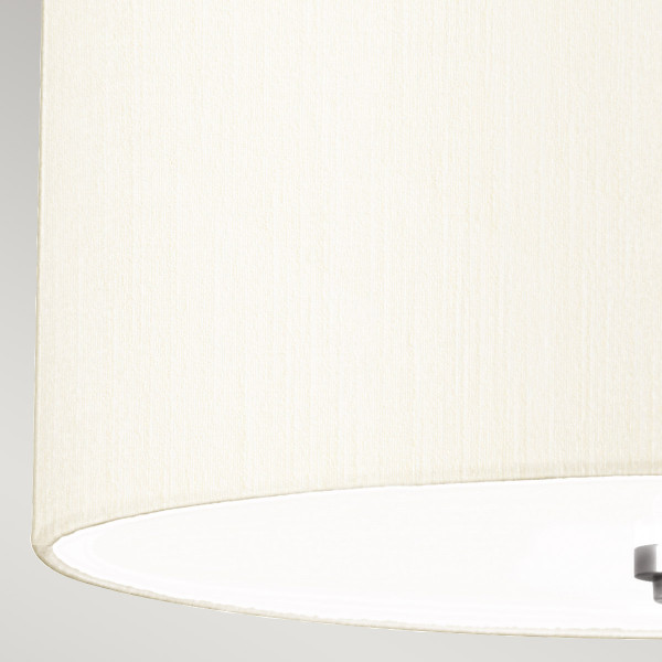 Plafonsrebrny okrągły 35,6cm 3xE27x60W IP20 Designer's Lightbox
