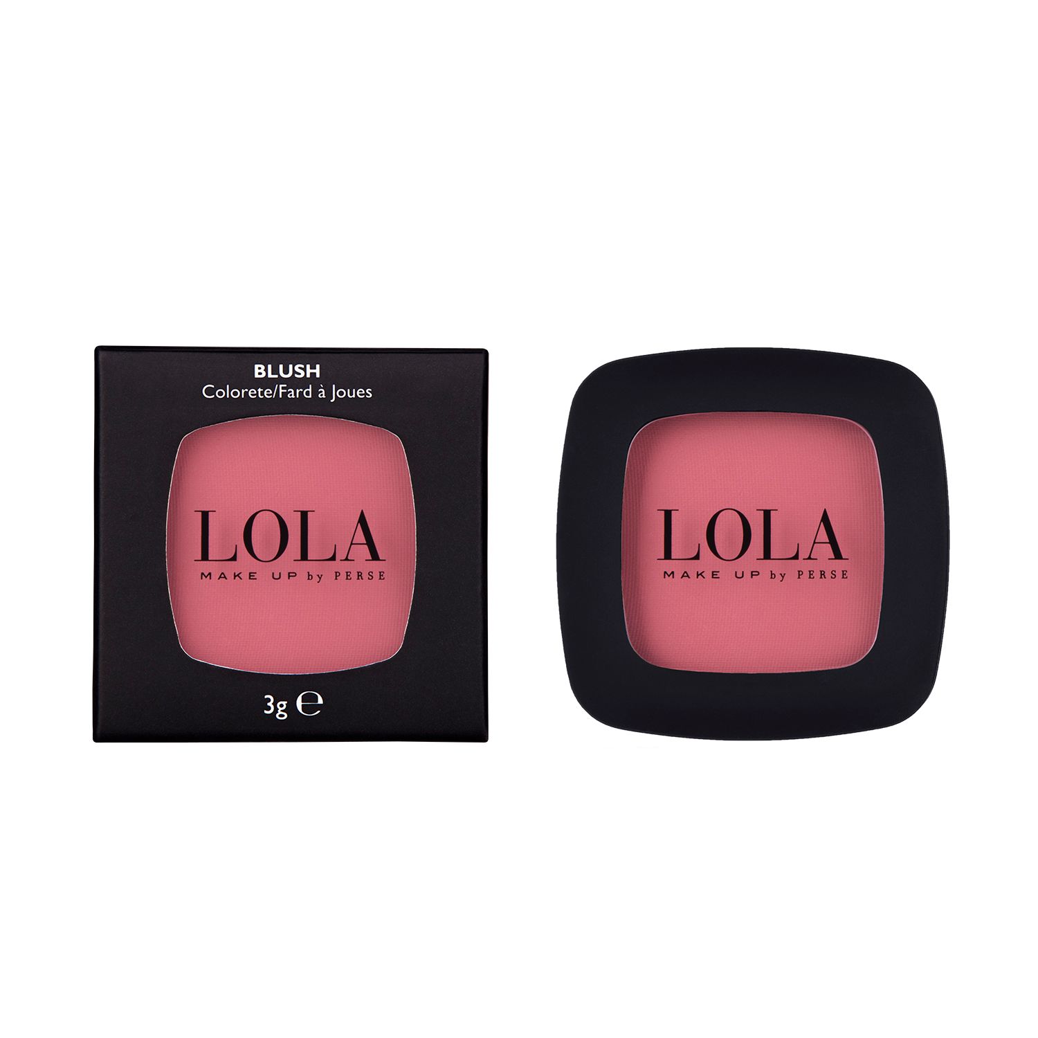 Lola Luxe Velvet Blusher – Buildable, Silky & Vegan Cheek Colour Bright Peach 003