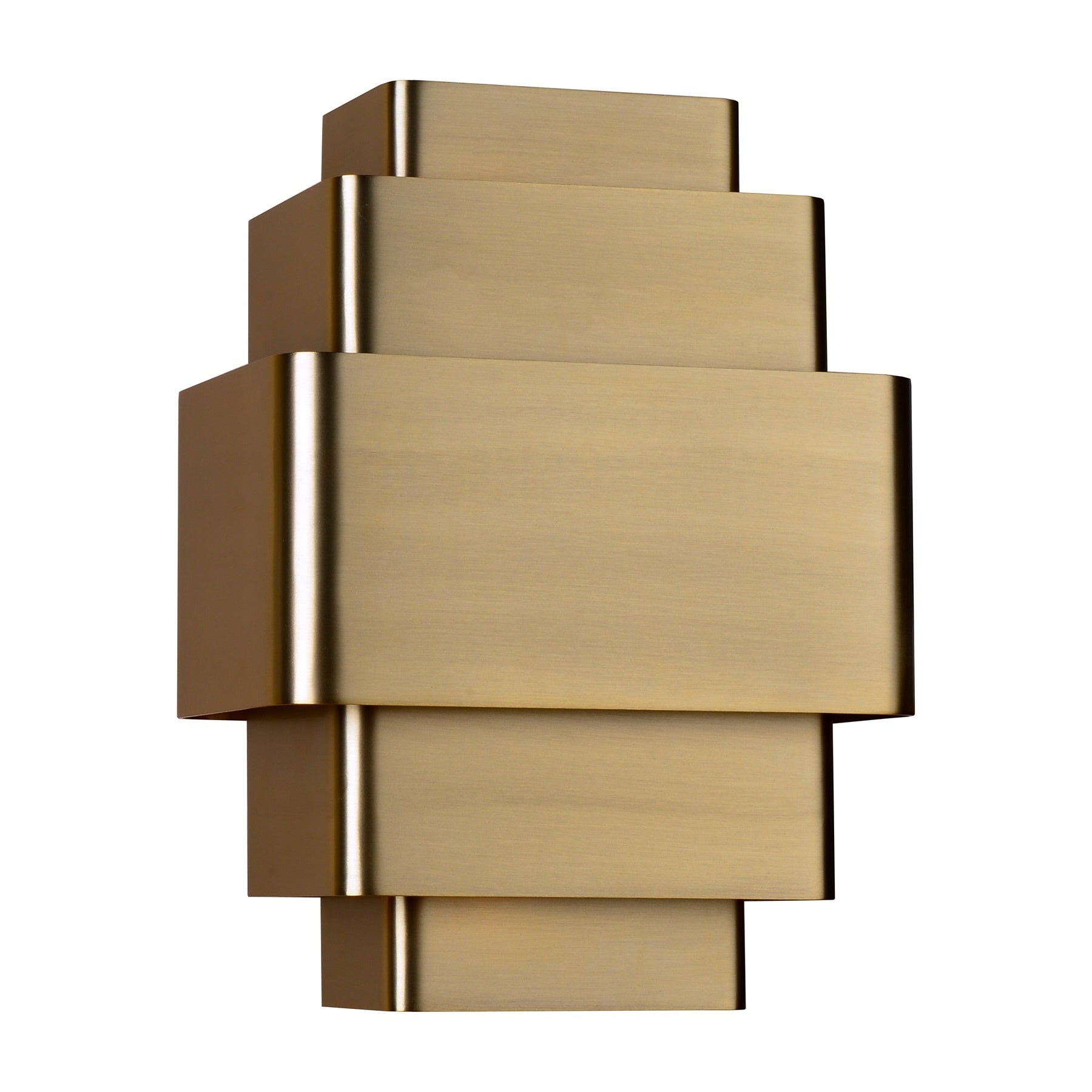Artdelight Wandlamp Layers Brons Up & Down 27.5 x 20cm excl. 3 x G9