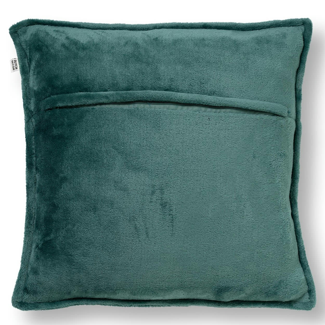 - Housse de coussin vert en velours-45x45 cm uni