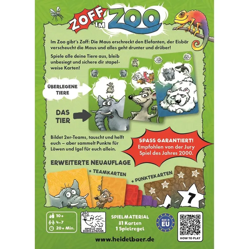 Familienspiel Zoff im Zoo
