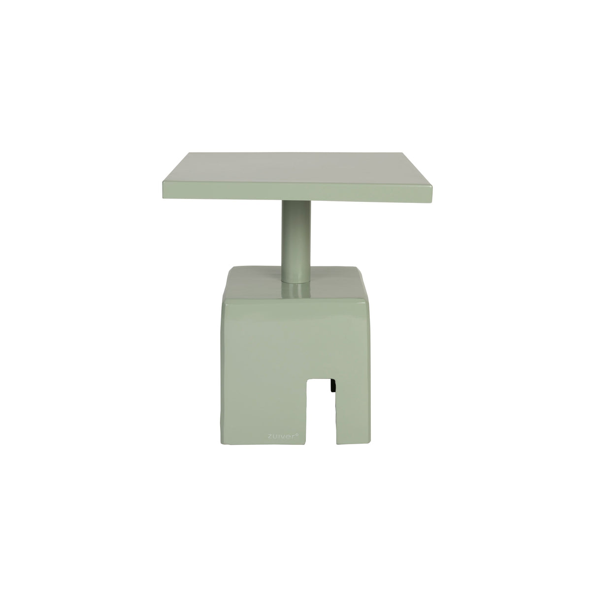 Zuiver Chubby Bijzettafel Vierkant 40x40 cm Groen