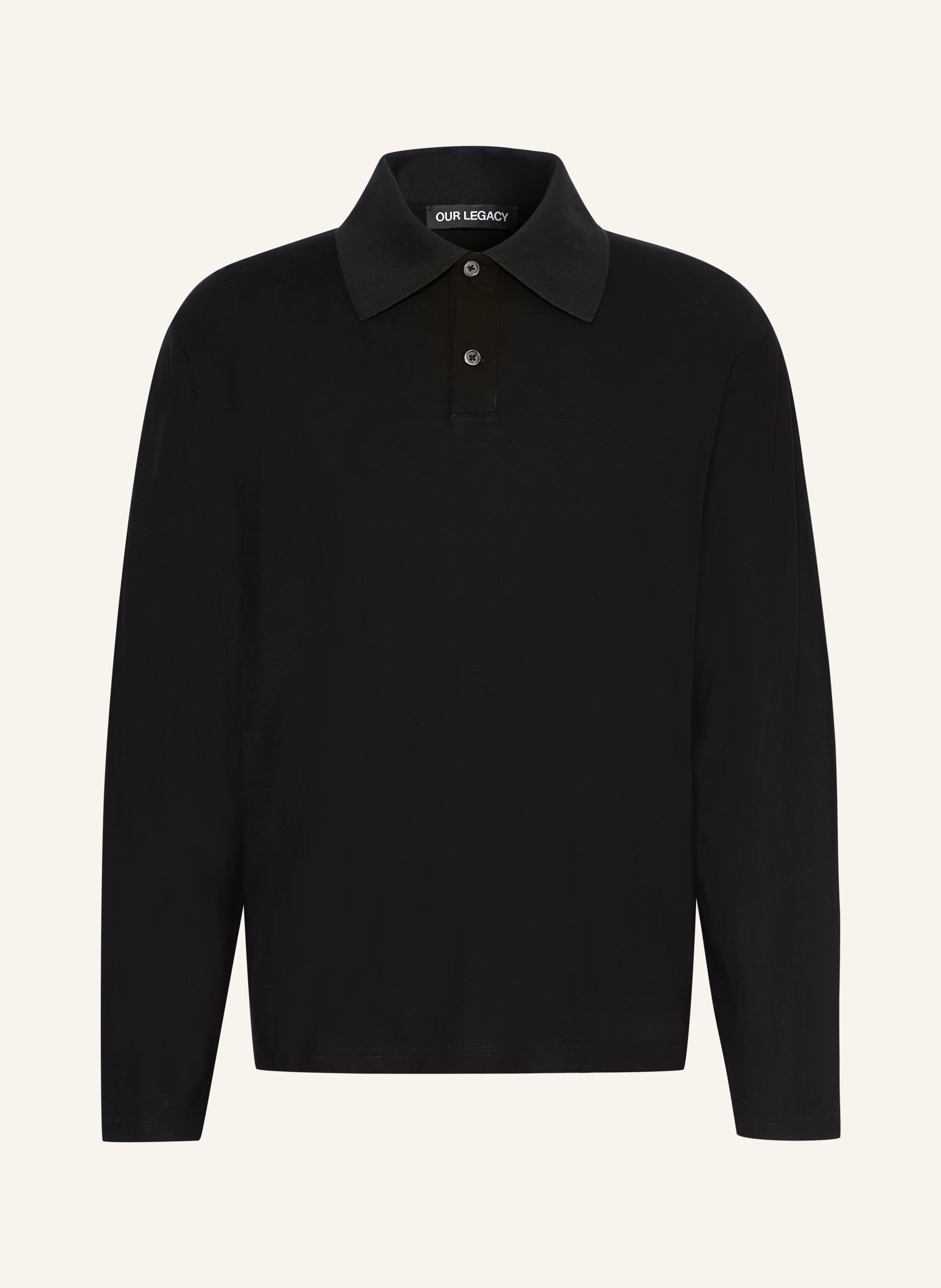 OUR LEGACY Jersey-Poloshirt Regular Boxy Fit