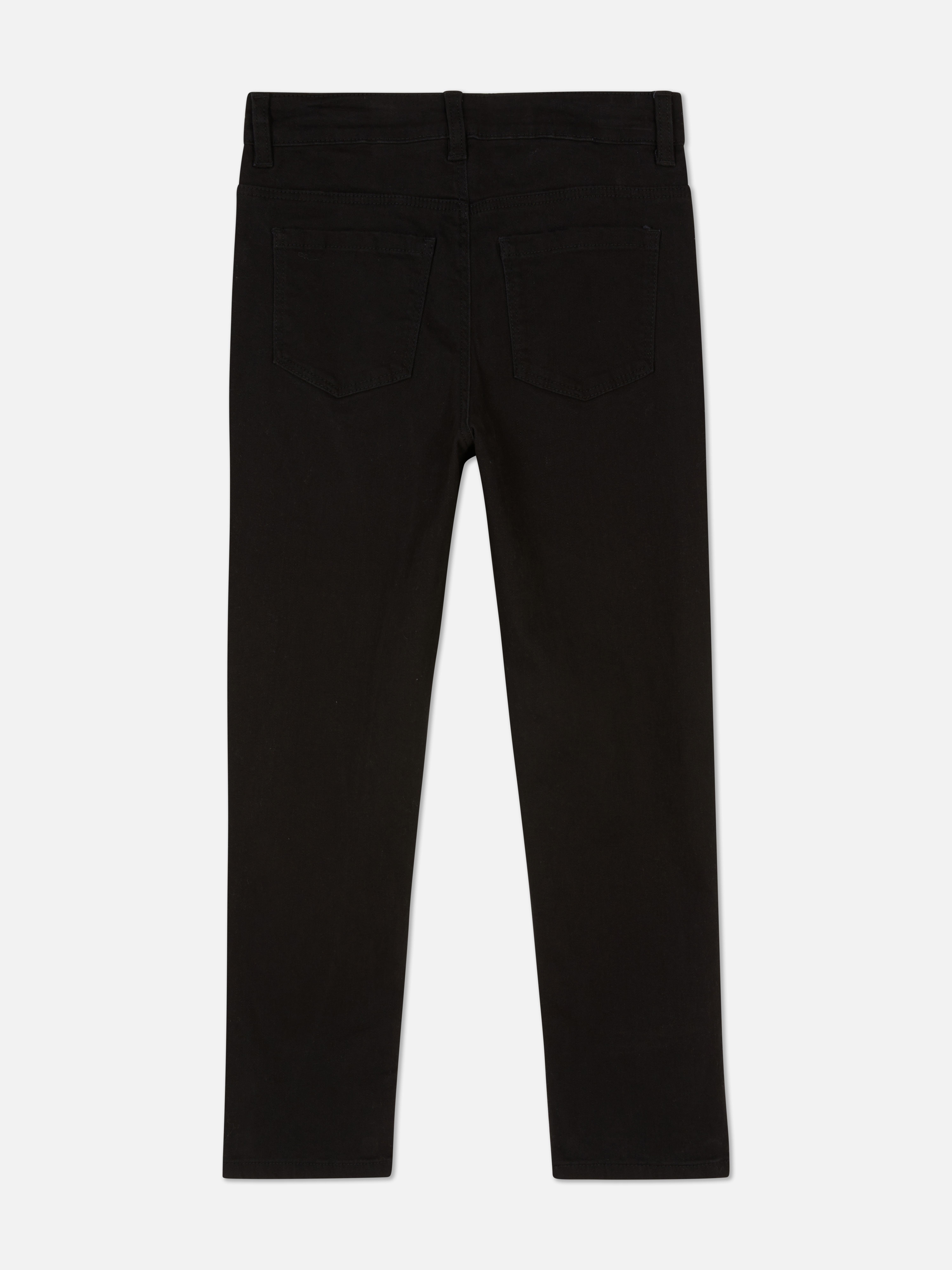 Twill Straight Leg Pants