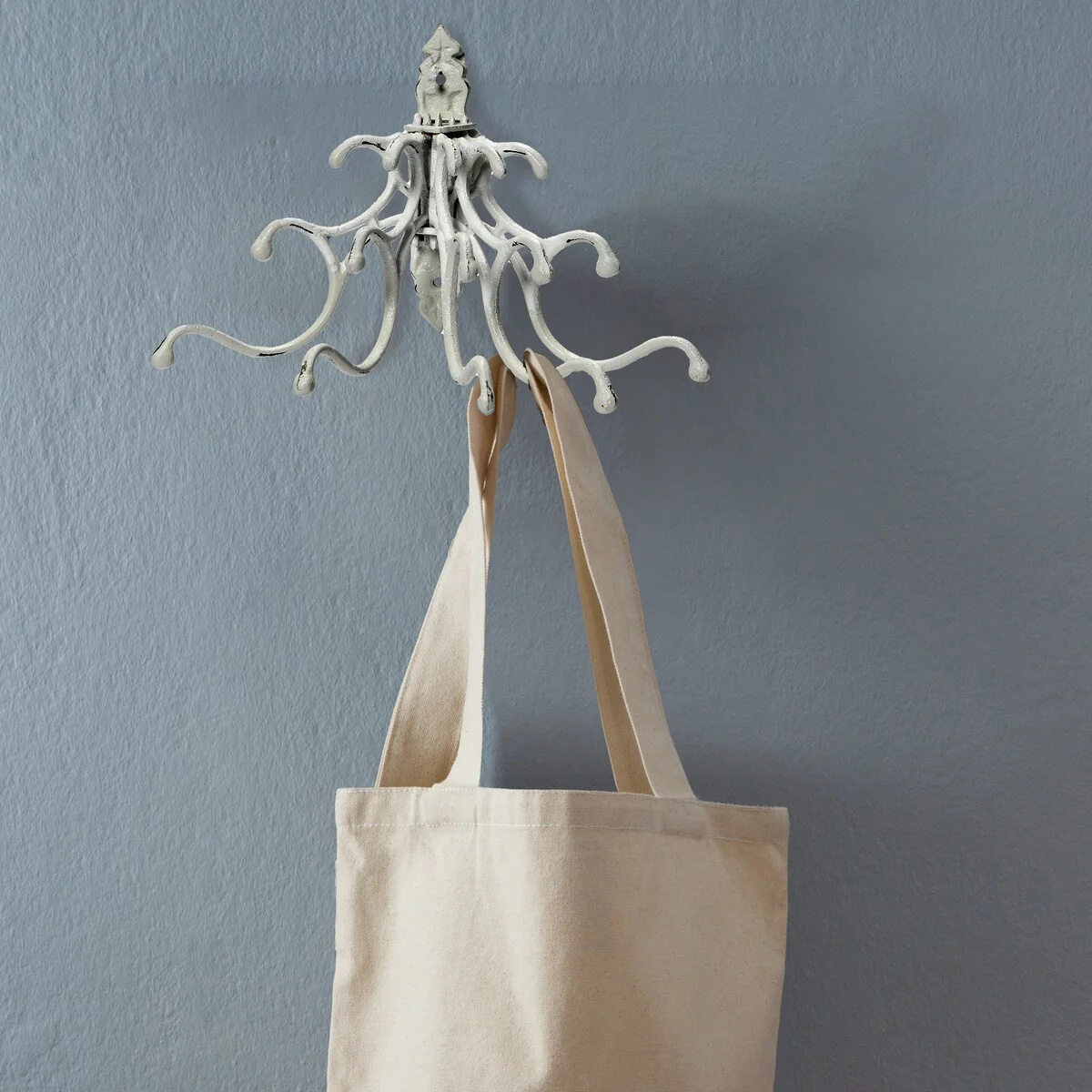 Cast Iron Multi Hook Wall Hanger with 15 Hooks