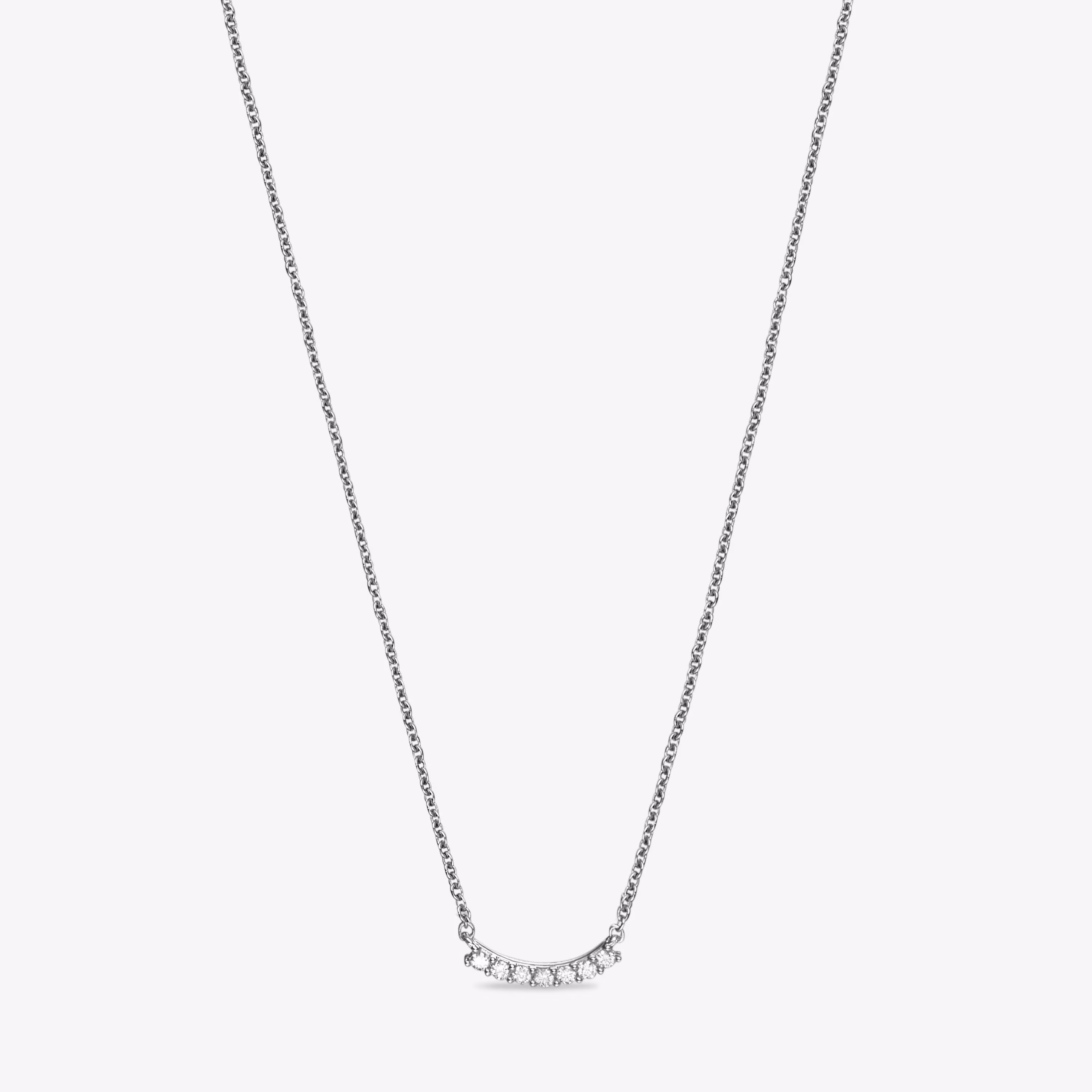 Collar de oro blanco y diamantes Les Classiques
