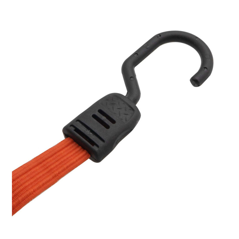 Sandow plat avec crochet orange 18 mm 1 m 2 pièces CHAPUIS