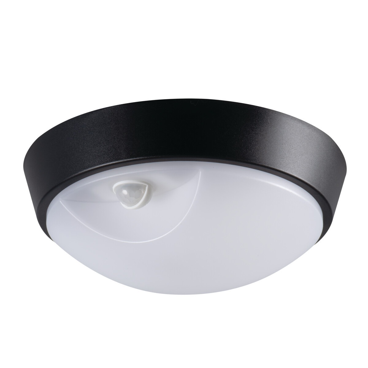 Plafoniera LED LightLogic LL CHAO 14W-PIR-B 66310 okrągła czarna IP 65 1
