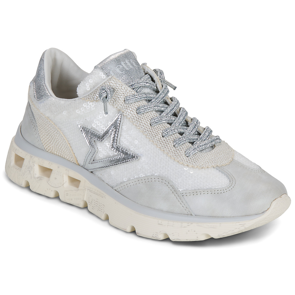 Cetti - C-1259-SRA-XLEXP-V26-SIOUX-DOLCE-BLANCO - White / Silver