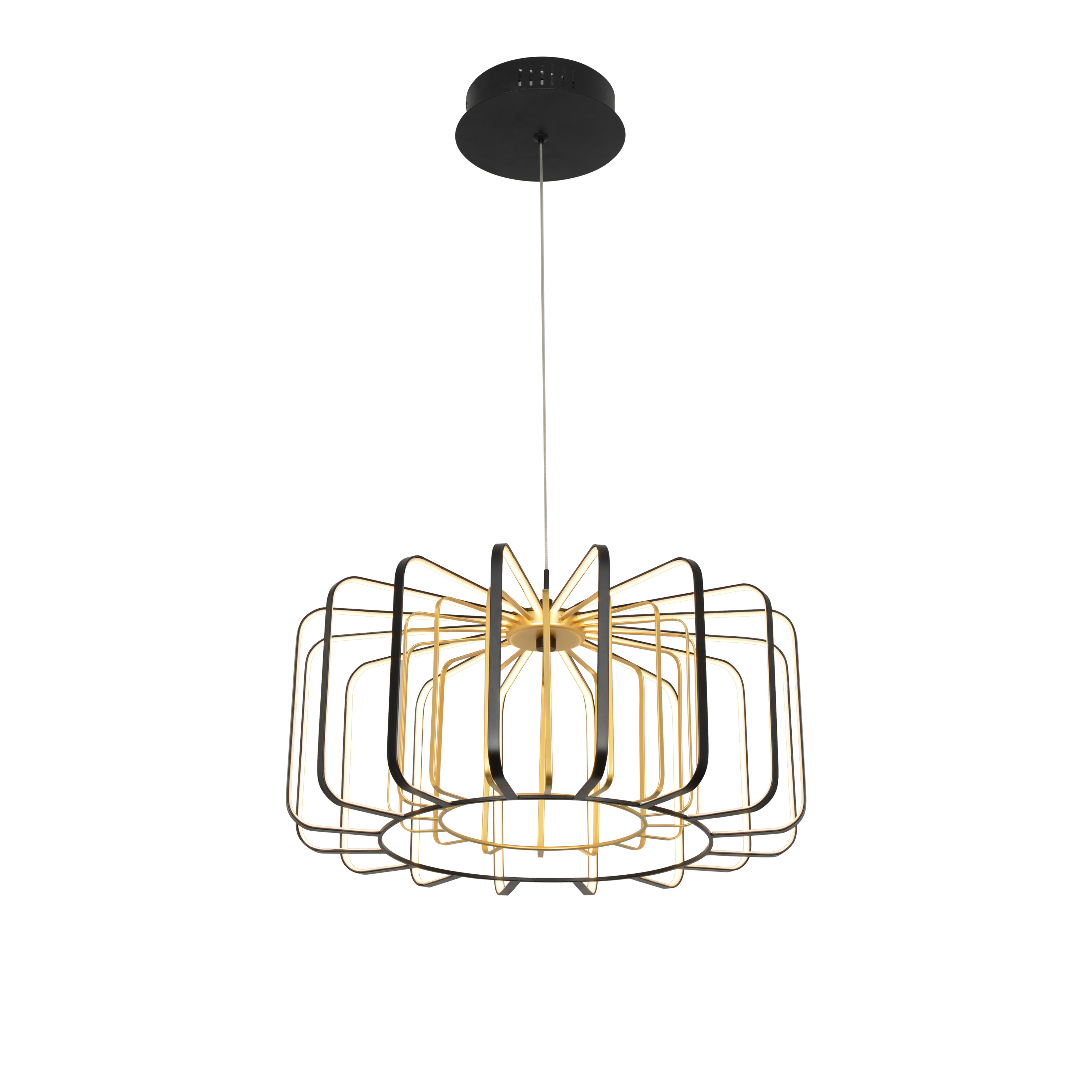 Lampa wisząca pojedyncza Xara śr. 52cm