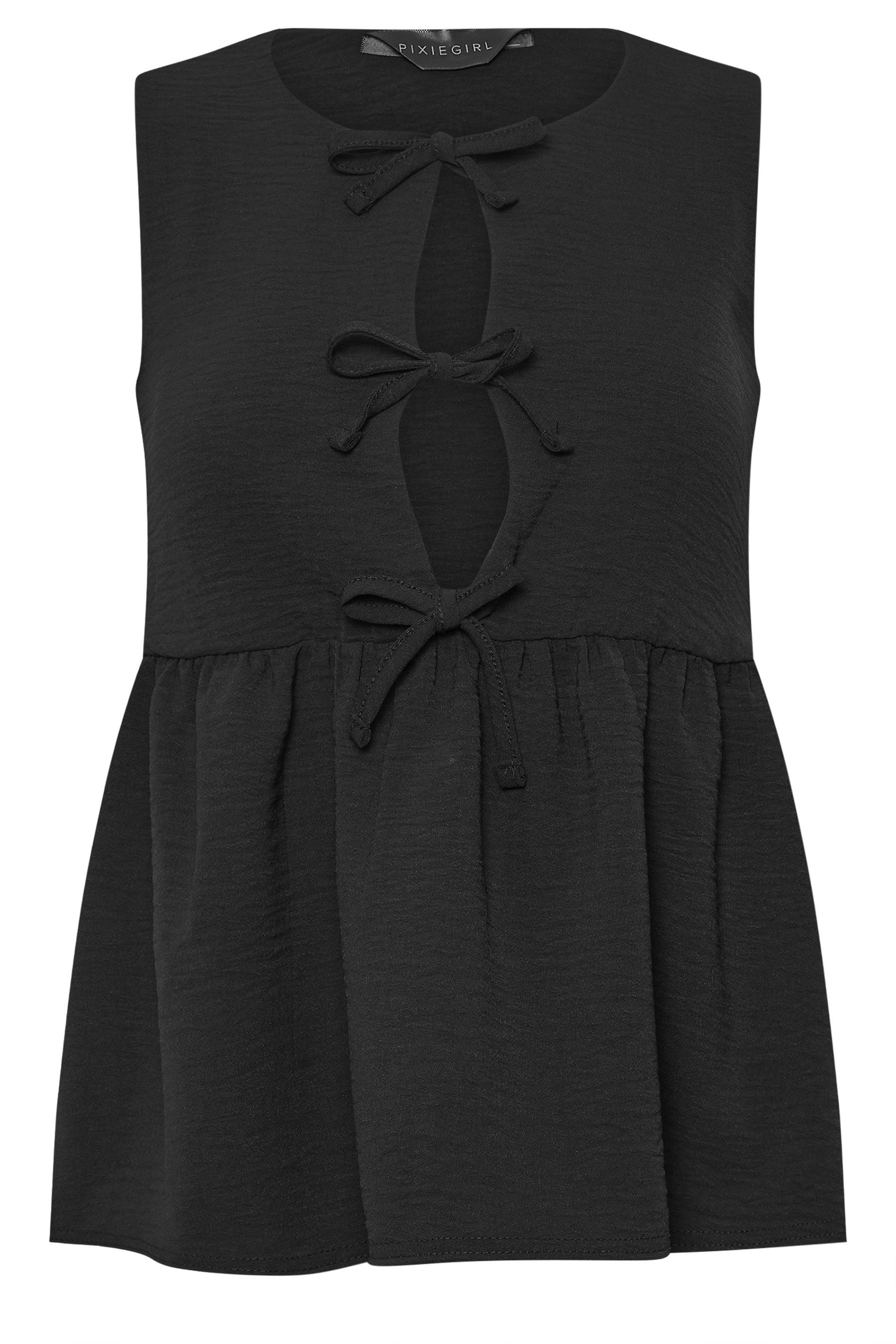 PixieGirl Petite Peplum Style Top