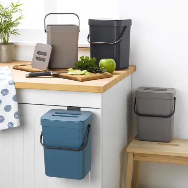 Kompostownik domowy z uchwytem, 5l