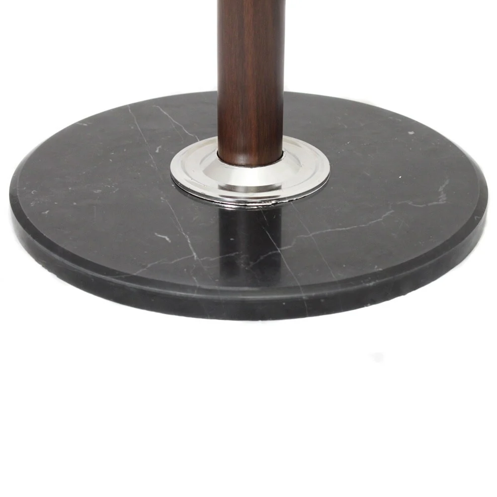 70-inch Marble Base Coat Rack