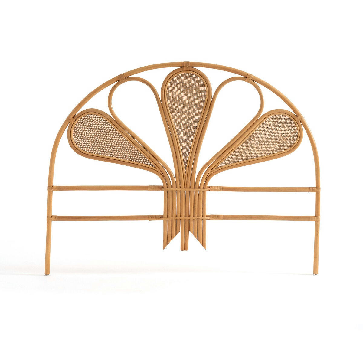 Tête de lit vintage en rotin, Petali