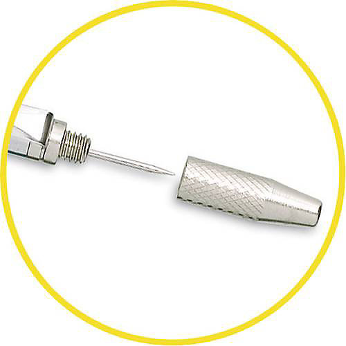 Ajusteur de buse pour essuie-glaces Hazet 4850-1 - barre télescopique 155-670 mm, tête aimantée 6 mm, aiguille de réglage, 1 pièce