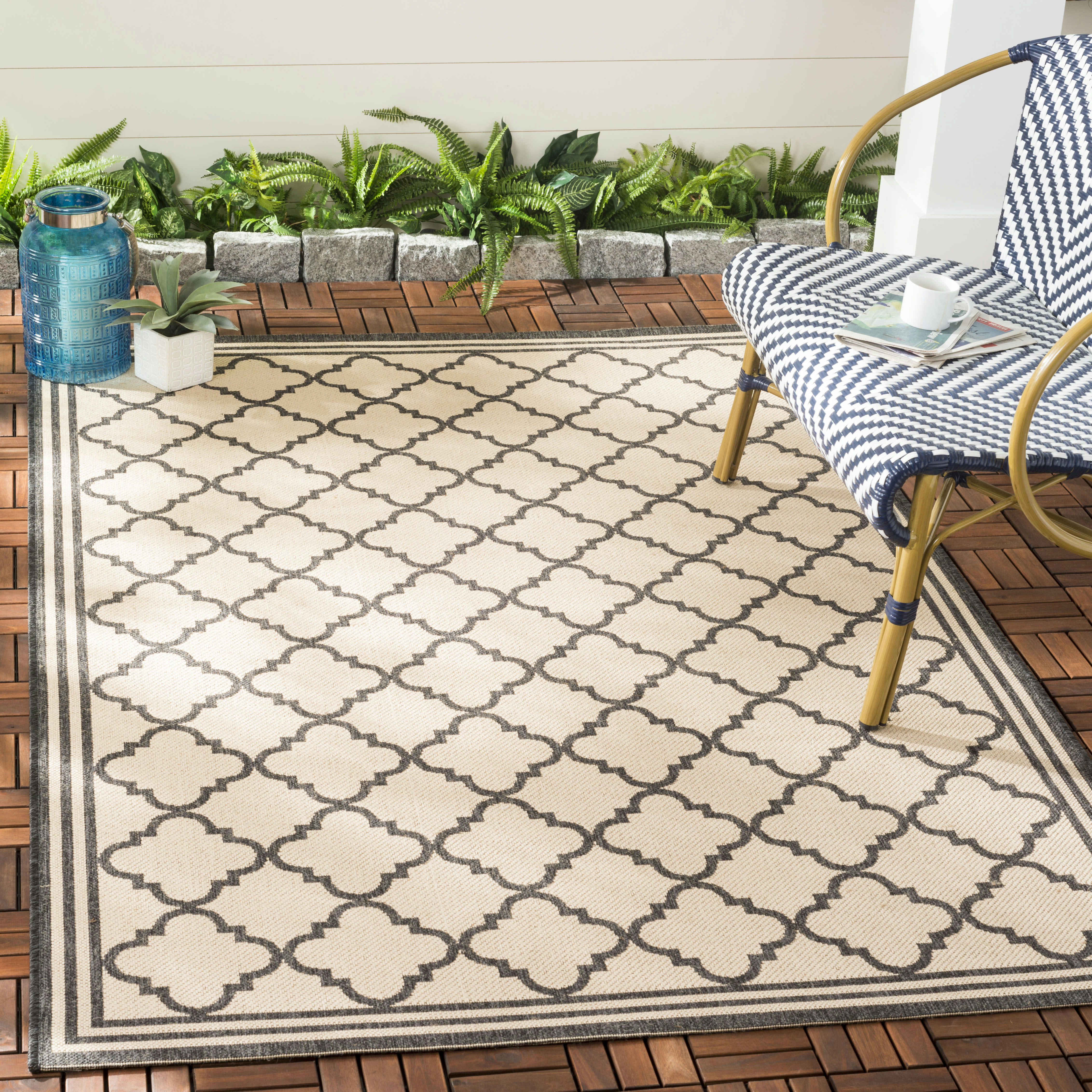 BEACHHOUSE - Tapis d'intérieur en Gris & Naturel, 201 X 290 cm