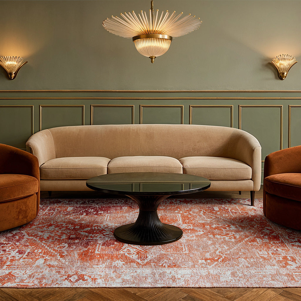 Lola & Moi Heris Vloerkleed - Brick - 140 x 200 cm