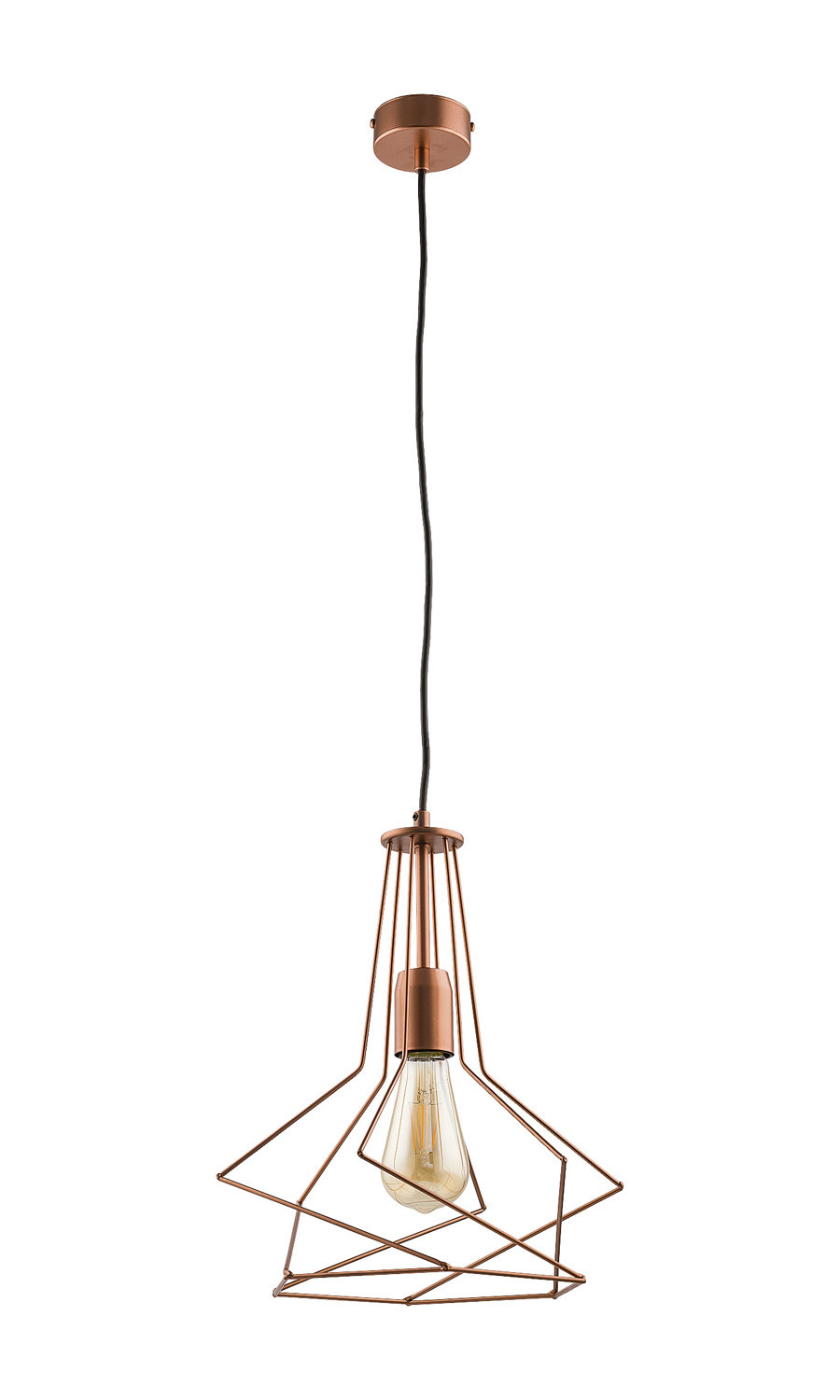 Lampa sufitowa OROmiedziana 1xE27x15W IP20 Jupiter