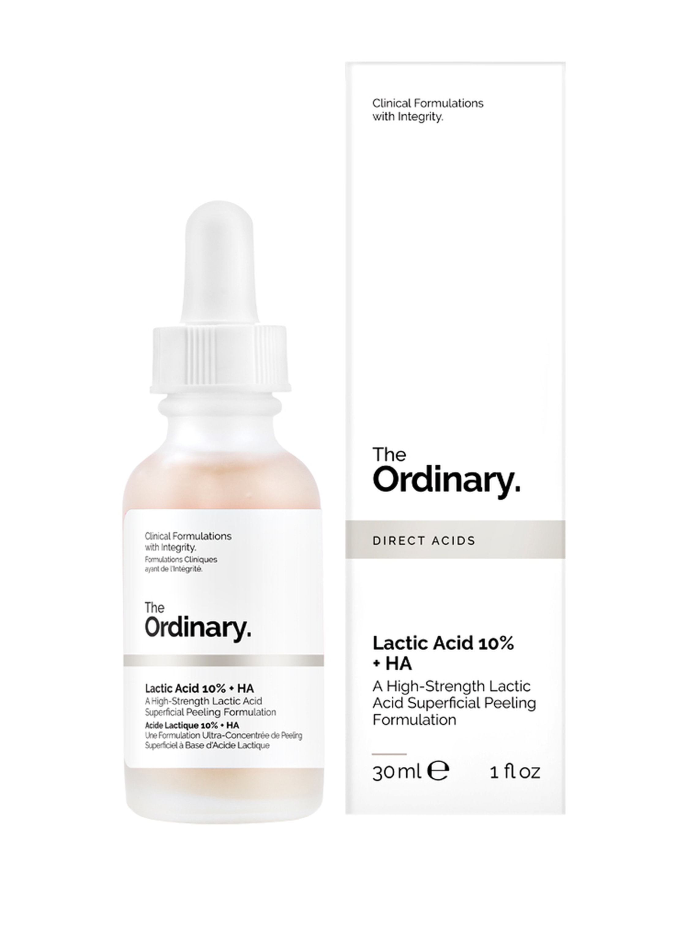 The Ordinary. LACTIC ACID 10%   HA