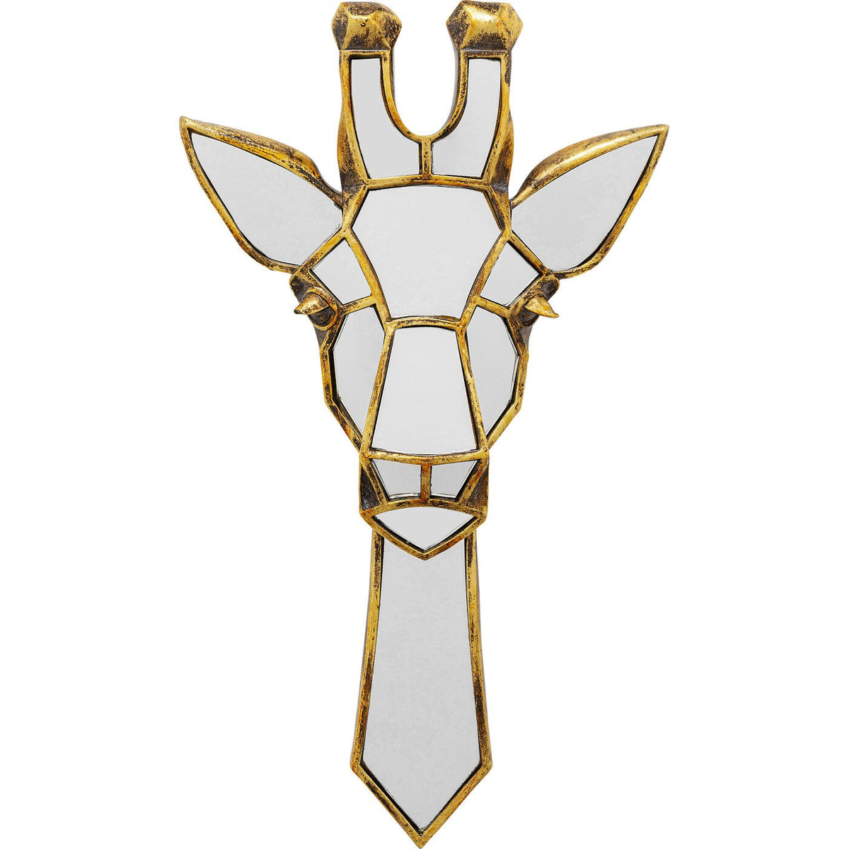 Kare Design Wanddecoratie spiegel giraffe