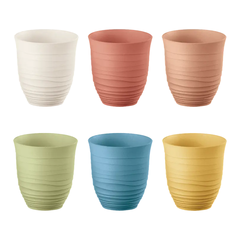Becher-Set 6-teilig Tierra
