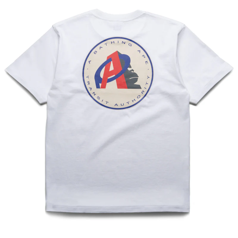 A Bathing Ape Ape Transit Authority Tee - White