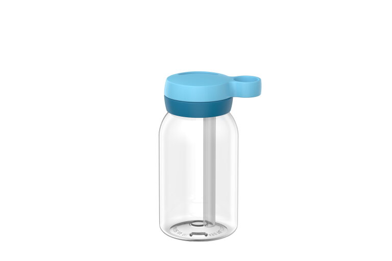 Campus drinkfles met rietje 450 ml - Cool blue