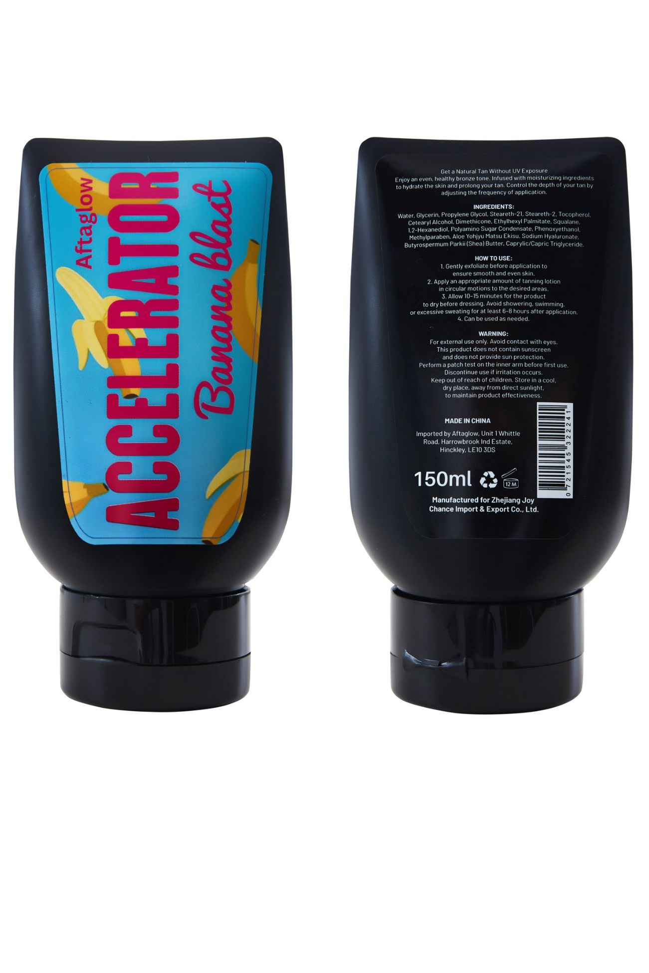 Groundlevel Banana Accelerator Sunbed Tanning Lotion – Deep Tan | Fast Results