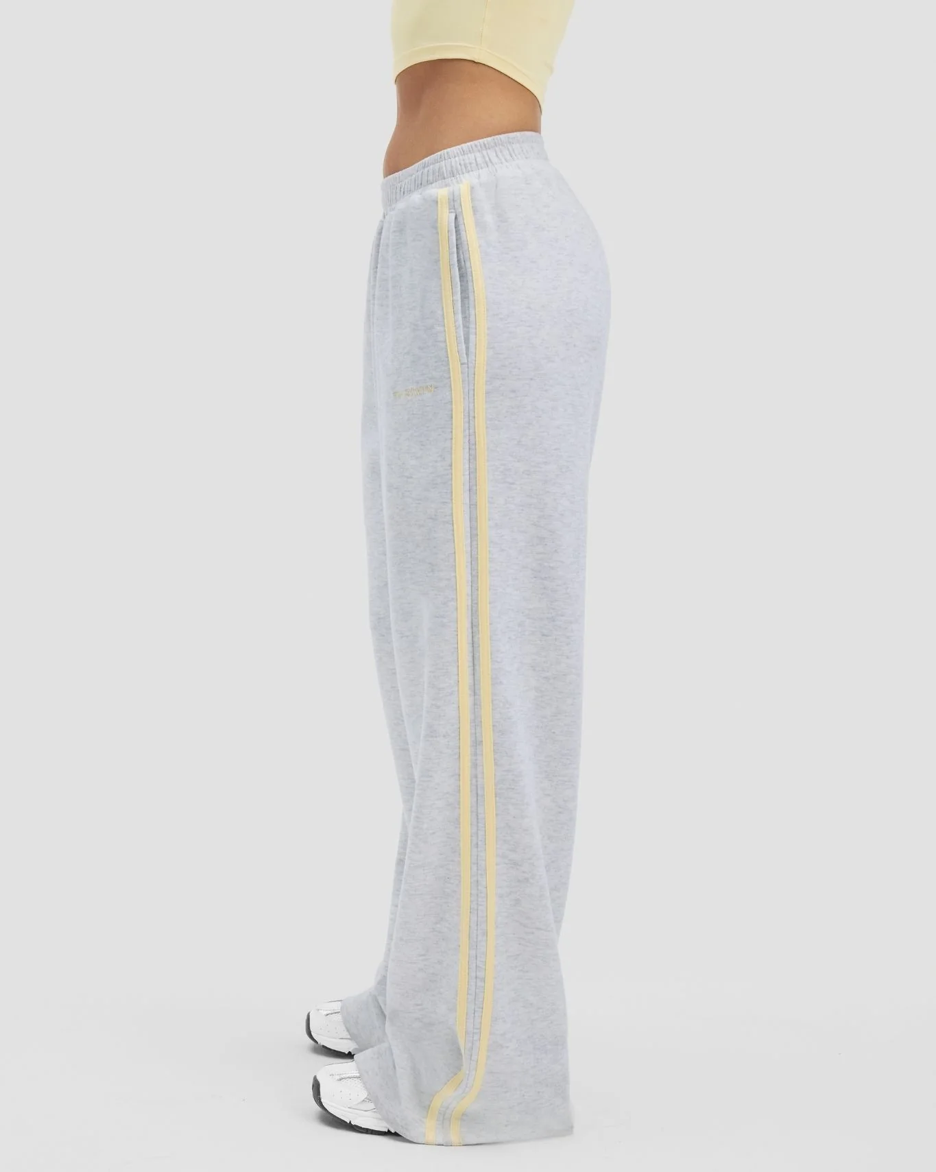 Jersey Stripe Joggers | Marl