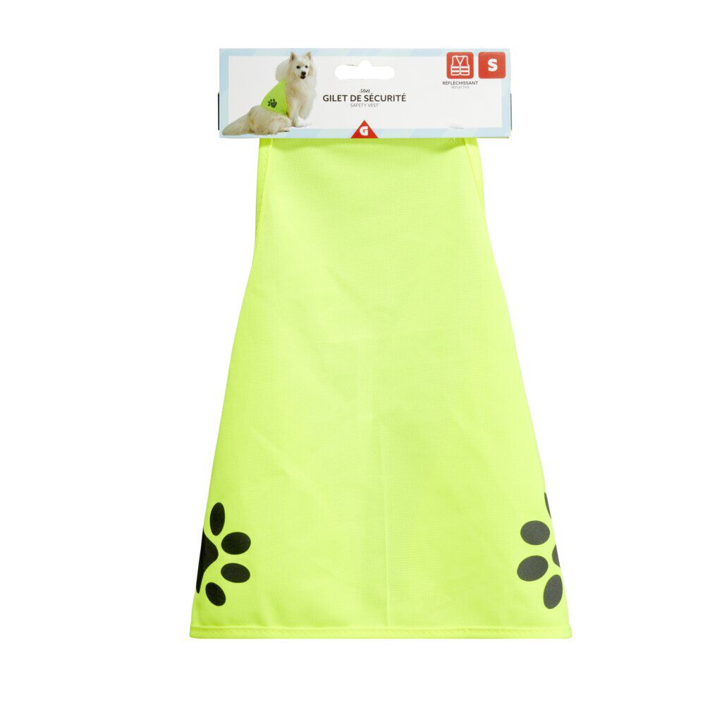 Gilet de sécurité pour chien réfléchissant Taille S