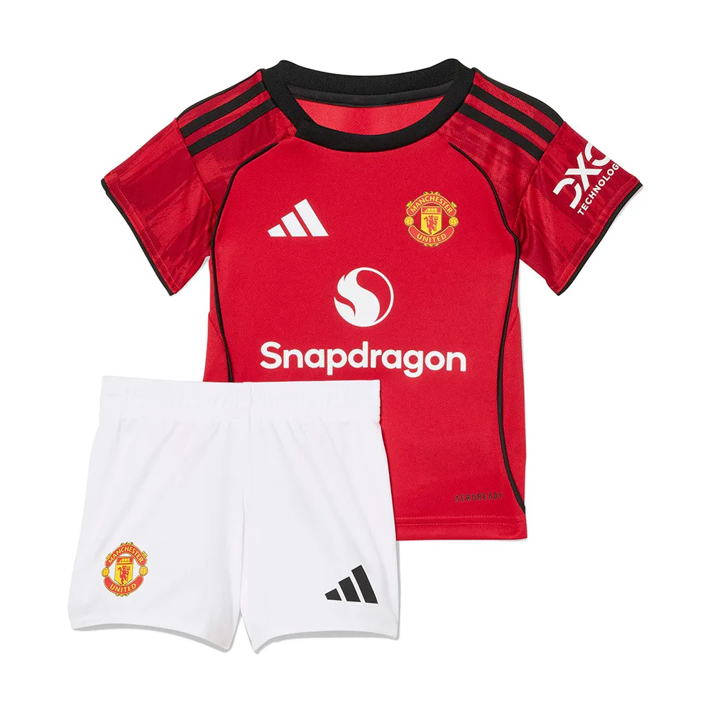 adidas Manchester United 25/26 Baby home short sleeve Junior Set