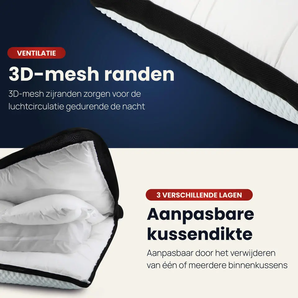 Troonz Hoofdkussen Pocketpillow Plus