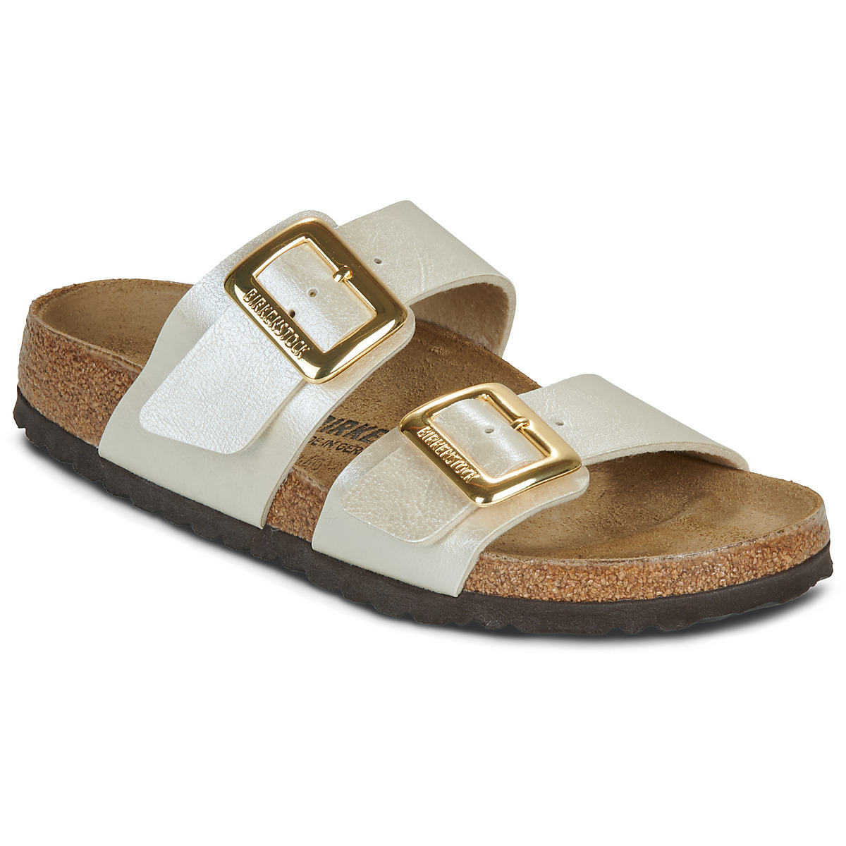 BIRKENSTOCK - Sydney Cushion Buckle - White / Graceful / Pearl / White