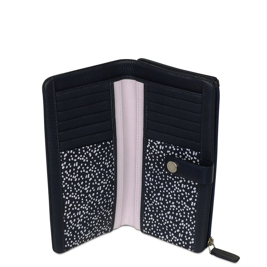 LARKSWOOD LARGE BIFOLD MATINEE INK