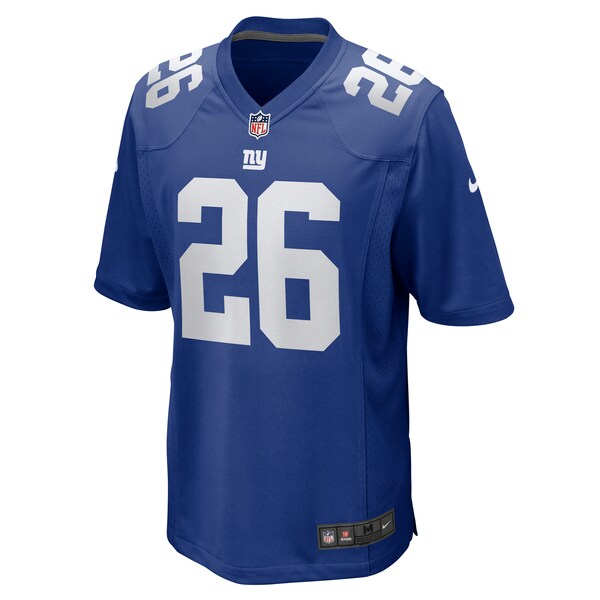 Devin Singletary New York Giants Nike Team Game Jersey -  Royal