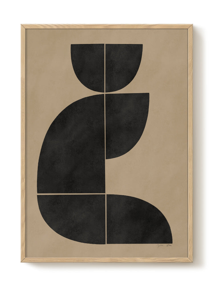 Julita Elbe - Rounded - PSTR studio Kunst Poster