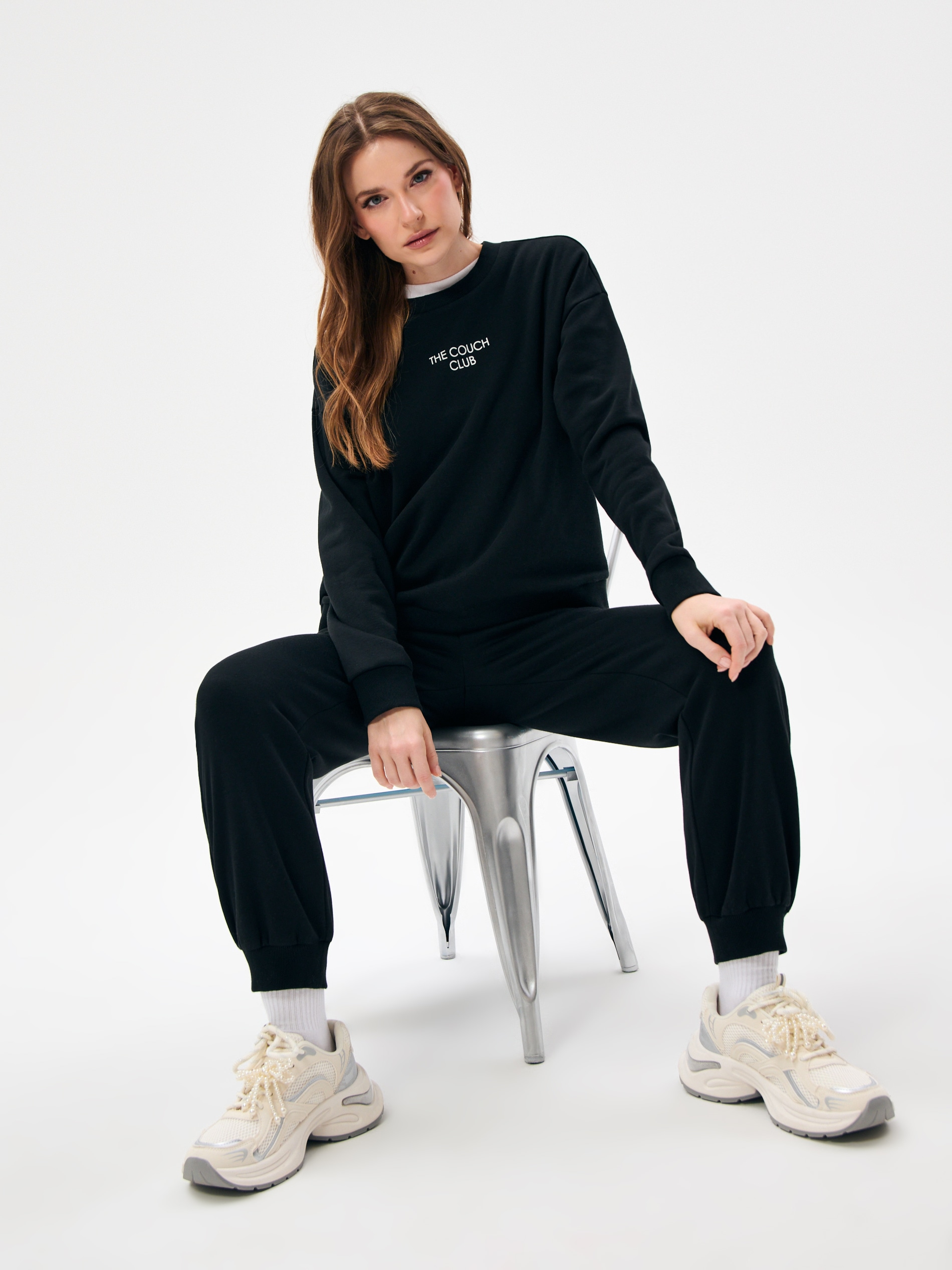 Spodnie jogger z miękkim wnętrzem