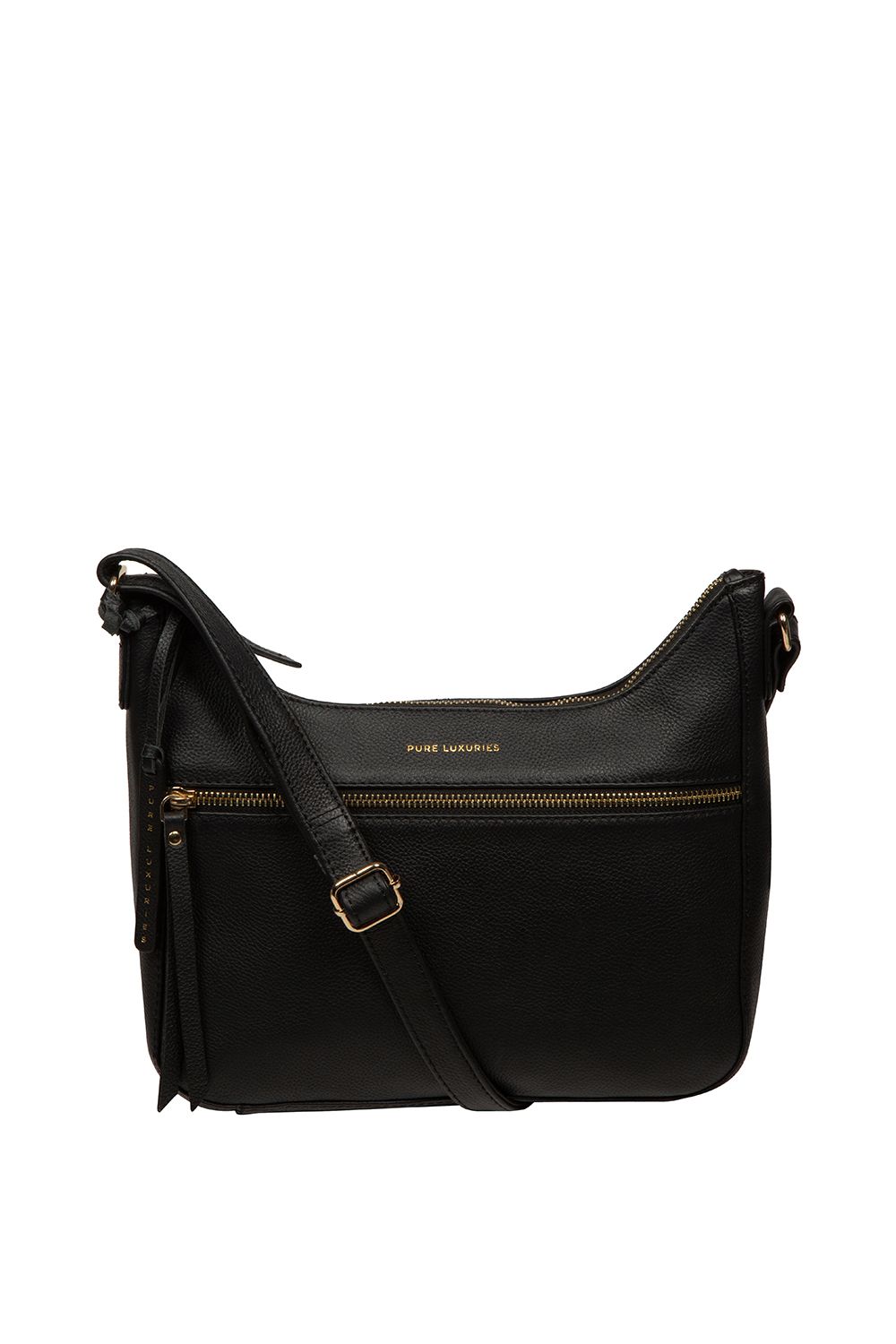 Pure Luxuries London Nunwell' Leather Cross Body Bag