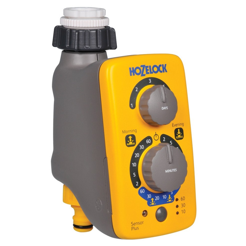 Programmateur d'arrosage avec capteur crépusculaire Sensor Plus HOZELOCK