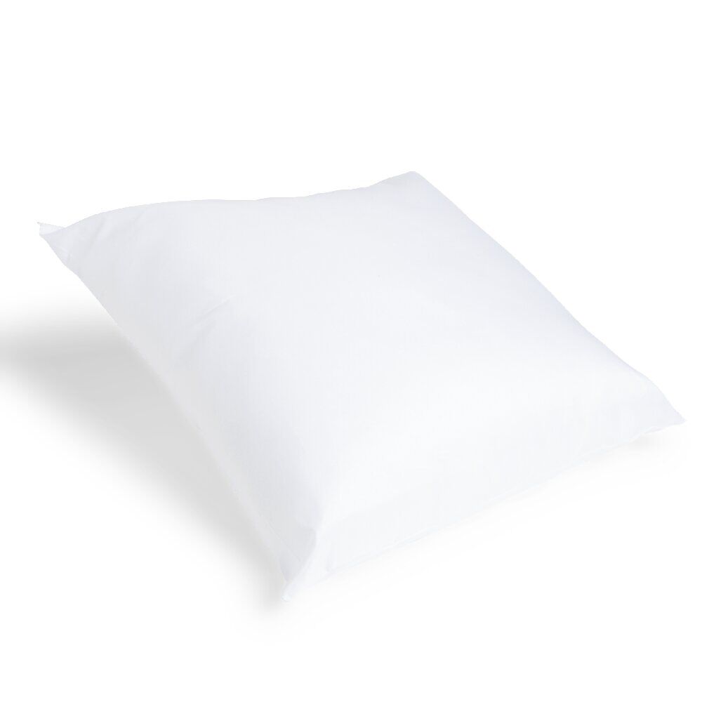 Oreiller confort moelleux 60x60cm polyester blanc